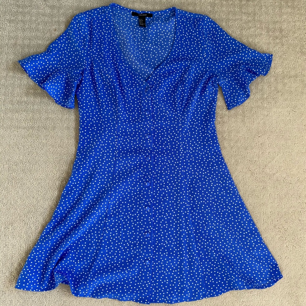 Forever 21 Mini Polka Dot Dress